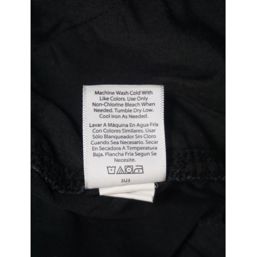 George 34 Cargo Shorts Black Cotton Blend Stretch Multi Pocket - Picture 7 of 8